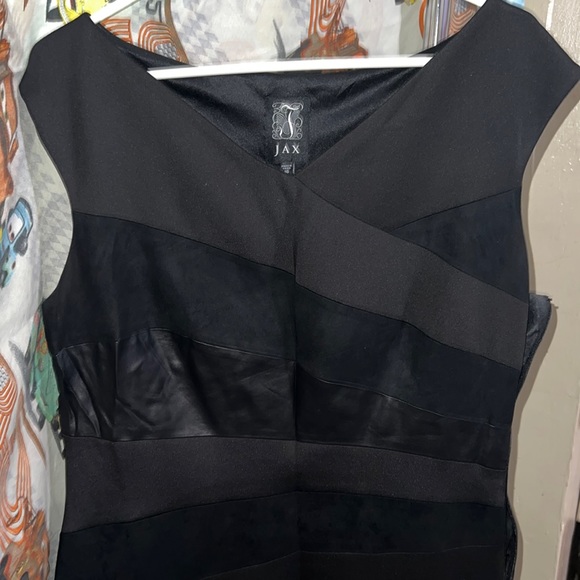 Jax Leather Suede Dress - Picture 2 of 6